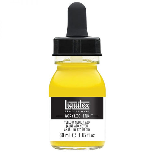 Liquitex Acrylic Ink - Yellow Medium Azo 30ml