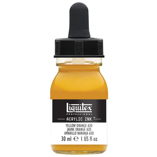 Liquitex Acrylic Ink - Yellow Orange Azo 30ml