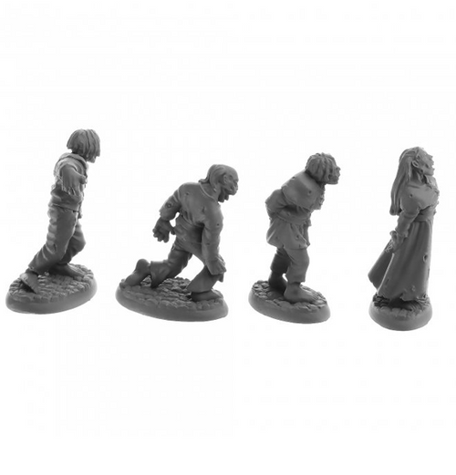 Reaper Bones: Zombies (4 stk)