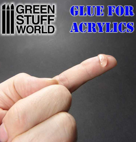 Green Stuff World: Adhesive for Acrylic Plastics - 9 ml