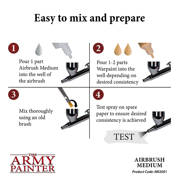 Army Painter: Warpaints - Airbrush Medium