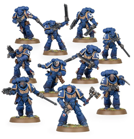 Warhammer 40k: Space Marine - Primaris Assault Intercessors