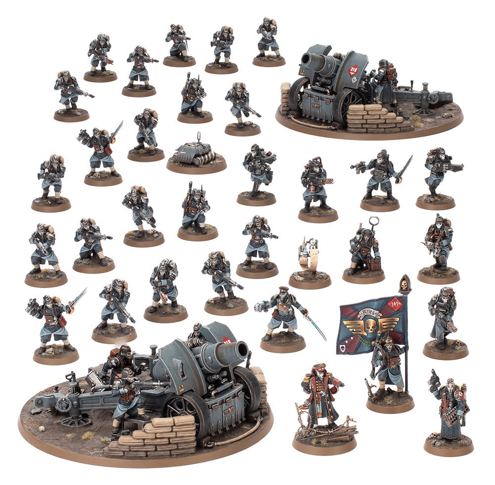 Warhammer 40k: Astra Militarum - Krieg Siege Platoon - Battleforce