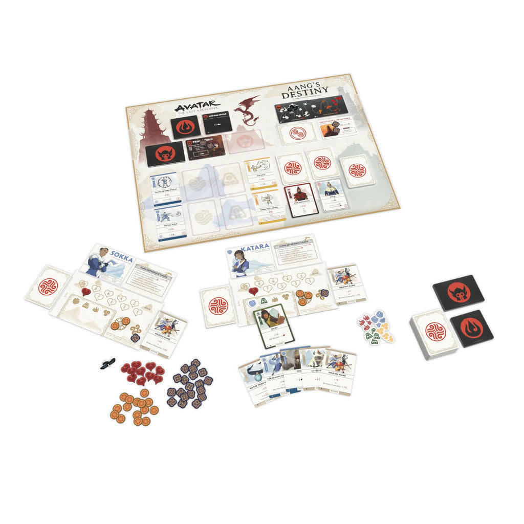 Avatar The Last Airbender: Aang's Destiny A Cooperative Deck-Building Game (Eng)
