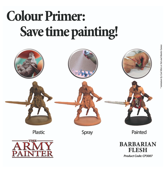 Army Painter: Colour Primer - Barbarian Flesh Spray