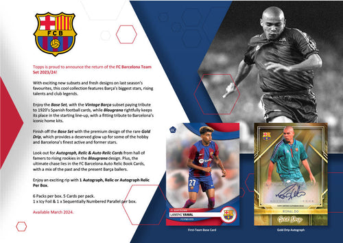 Topps FC Barcelona Team Set 2023/24