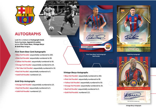 Topps FC Barcelona Team Set 2023/24