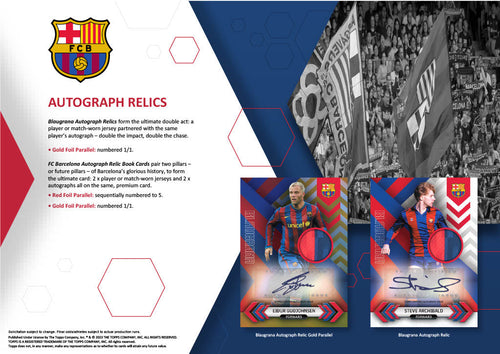 Topps FC Barcelona Team Set 2023/24