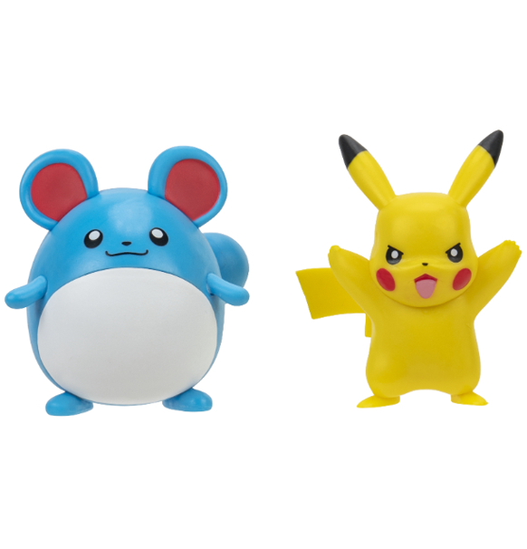 Pokemon: Battle Figure - Marill & Pikachu