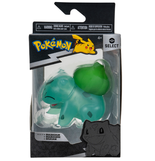 Pokemon: Select Battle Figure - Bulbasaur (Translucent)