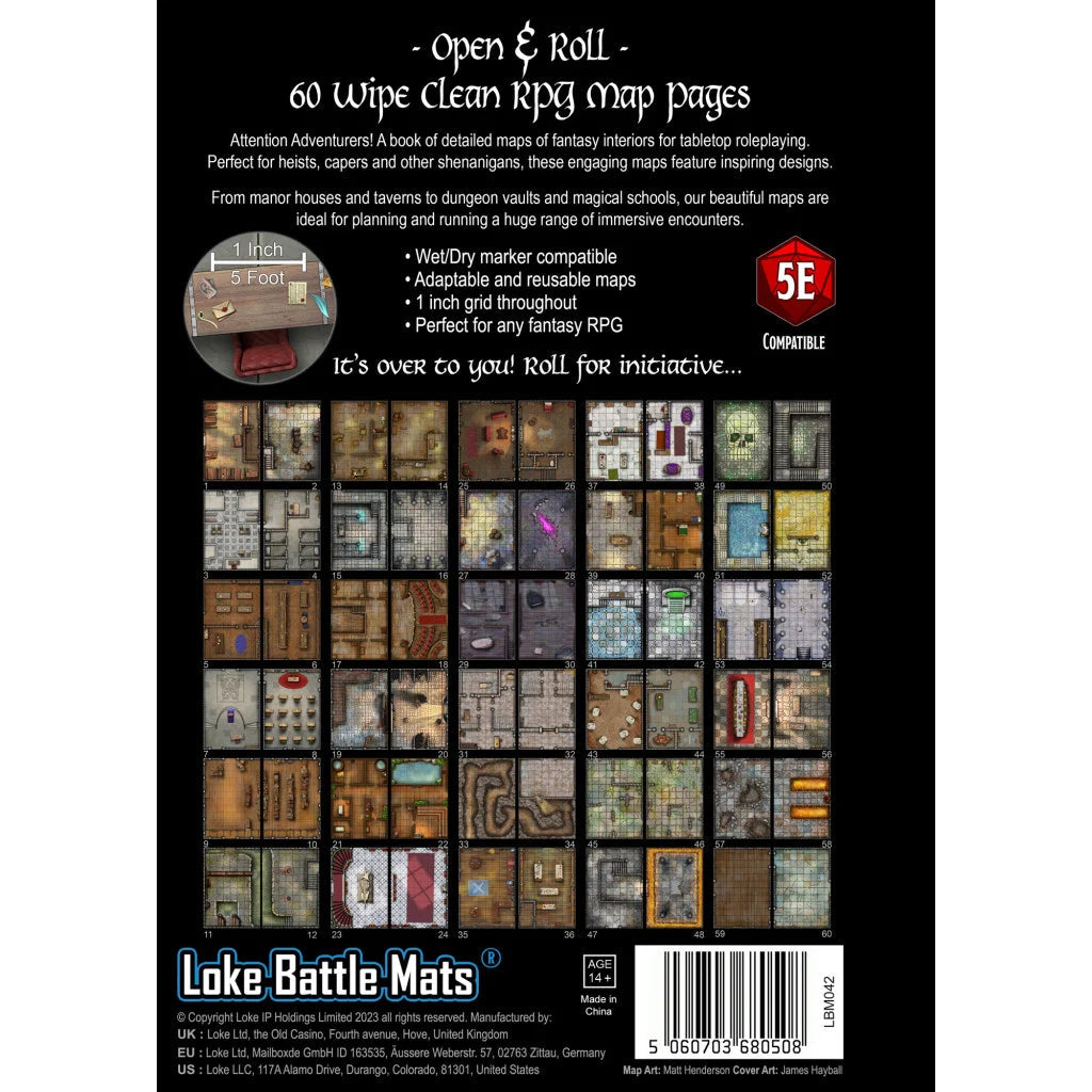 Big Book of Battle Mats - Rooms Vaults & Chambers