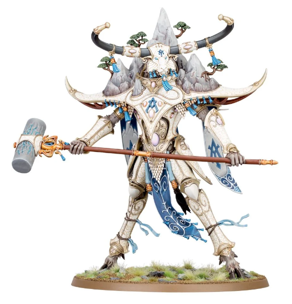 Age of Sigmar: Lumineth Realm-Lords - Avalenor the Stoneheart King