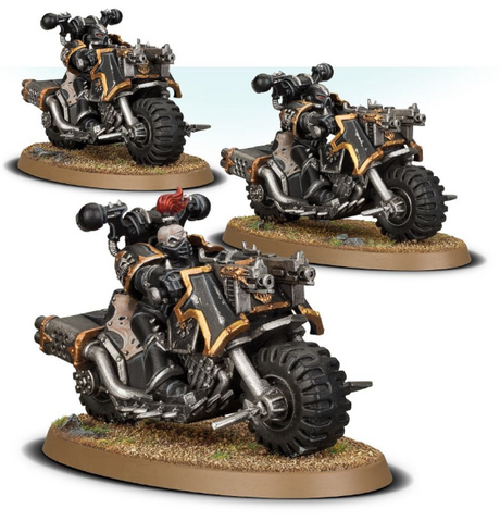 Warhammer 40k: Chaos Space Marines - Chaos Bikers