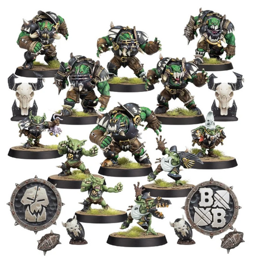 Blood Bowl: Black Orc Team - The Thunder Valley Greenskins