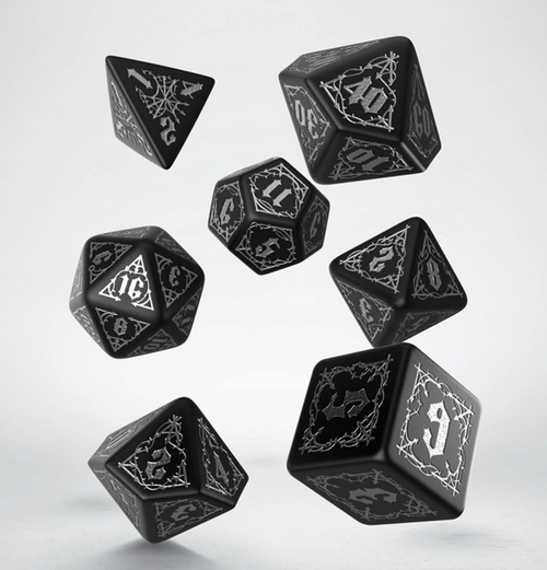 Bloodsucker: Dice Set - Black & White