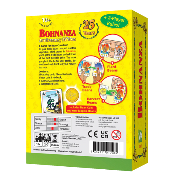 Bohnanza: 25th Anniversary (Dansk)