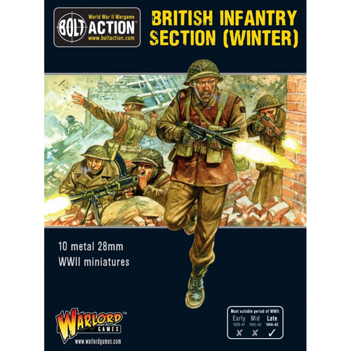 Bolt Action: British Army - British Infantry Section (Winter)