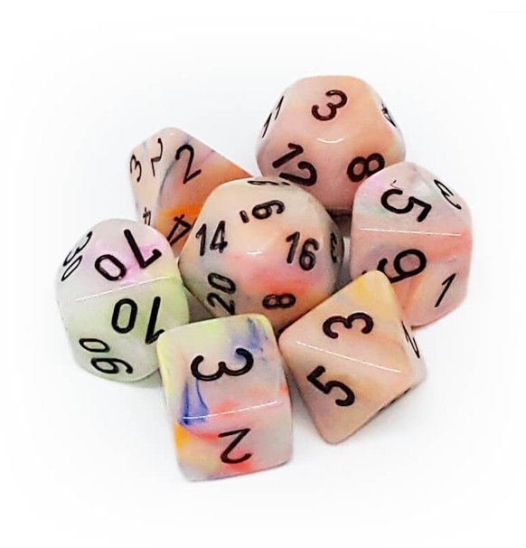 Festive™ – Polyhedral Circus w/black 7-Die Set