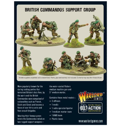 Bolt Action - British Commandos Support Group (Eng)