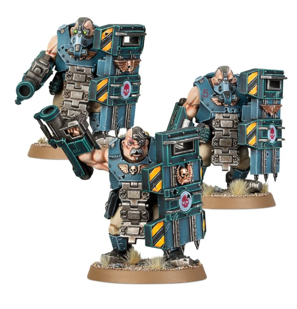 Warhammer 40k: Astra Militarum - Bullgryns