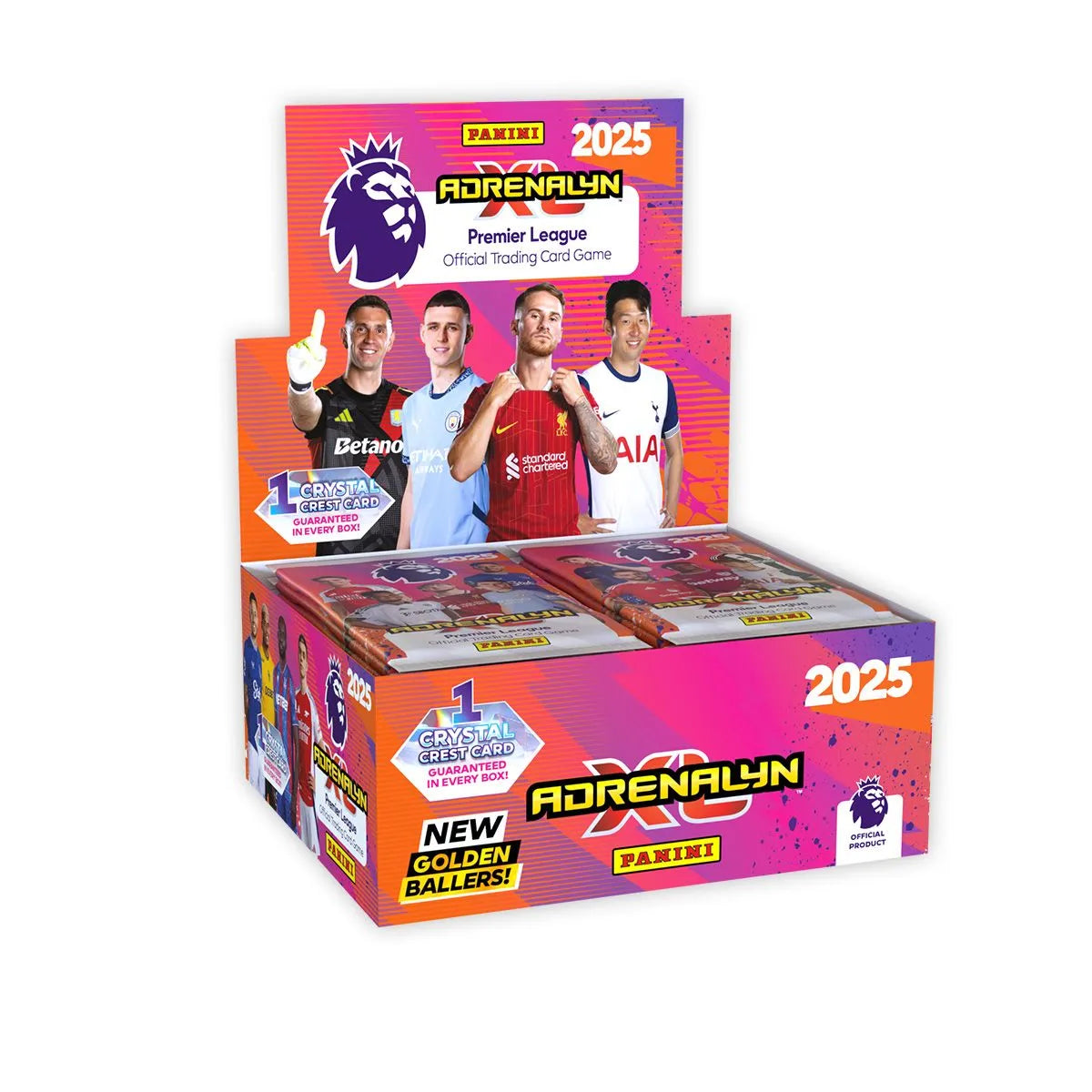Panini Premier League Adrenalyn XL 2024/25 - Booster display
