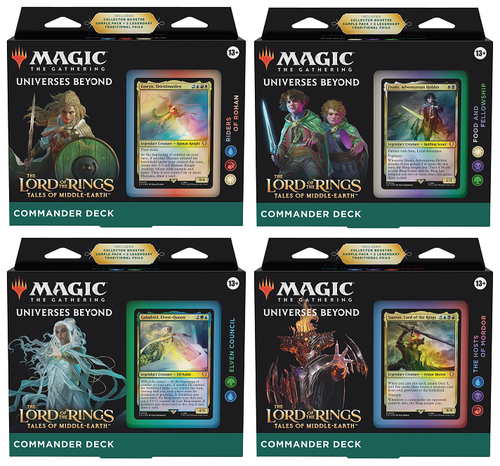 Magic the Gathering: Tales of Middle-Earth - Commander Deck Bundle