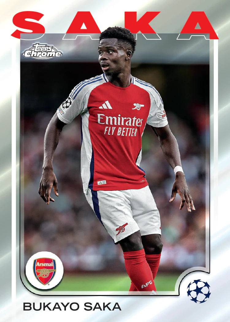 Topps Chrome UEFA Club Competitions 2024/25 - Hanger Pack