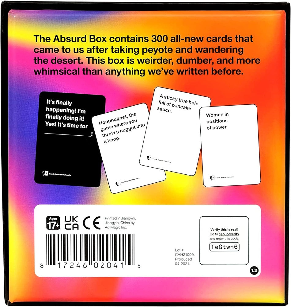 Cards Against Humanity: Absurd Box