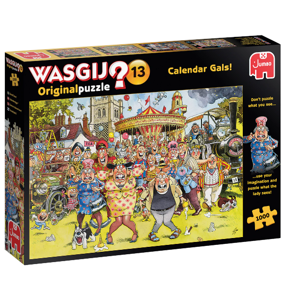 Wasgij Original: Calendar Gals! 1000 (Puslespil)