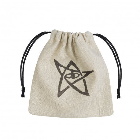 Call of Cthulhu Beige & black Dice Bag