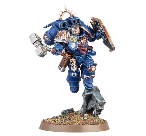 Warhammer 40k: Space Marines - Captain with Jump Pack and Relic Shield
