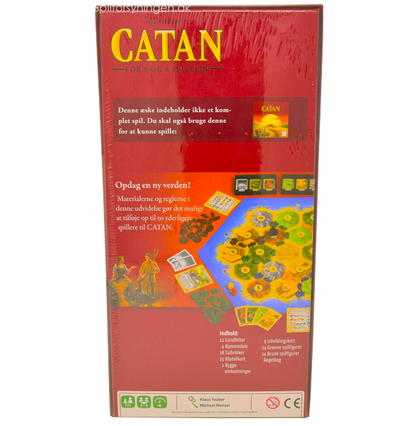 Catan - For 5 og 6 Spillere (Exp) (Dansk)