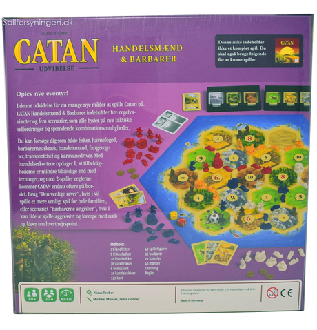 Catan - Handelsmænd & Barbarer (Exp) (Dansk)