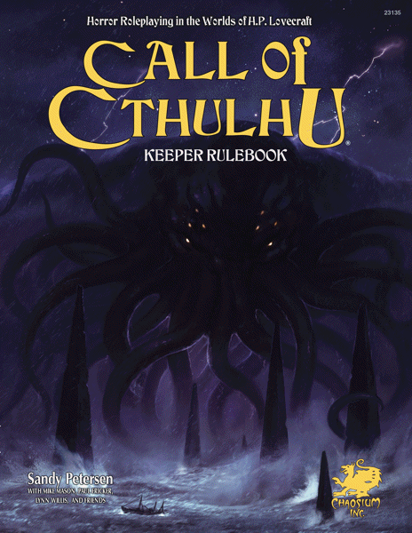 Call of Cthulhu RPG: Keeper Rulebook (Eng)