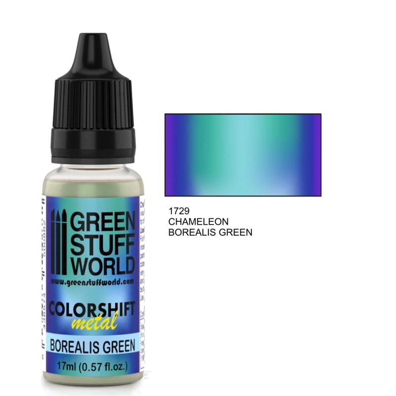 Green Stuff World: Colorshift Metal Borealis Green (1729)