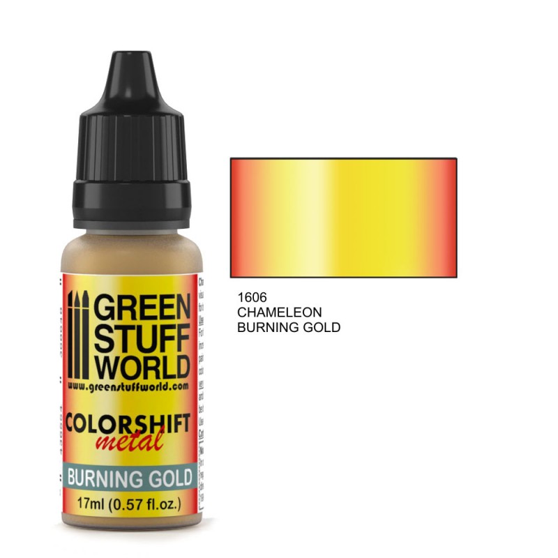 Green Stuff World: Colorshift Metal Burning Gold (1606)