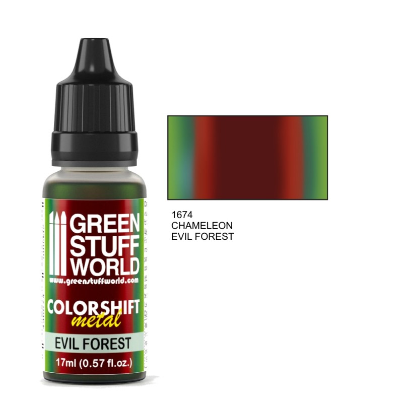 Green Stuff World: Colorshift Metal Evil Forest (1674)