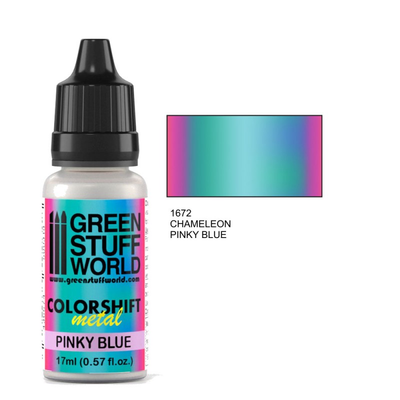 Green Stuff World Colorshift Metal Pinky Blue (1672)
