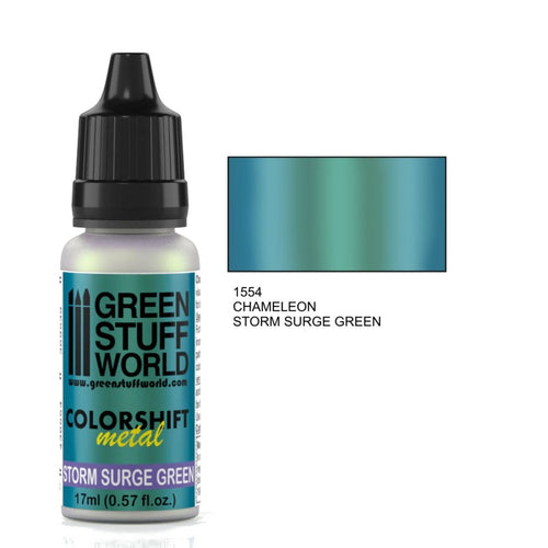 Green Stuff World: Colorshift Metal Storm Surge Green (1554)