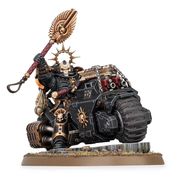 Warhammer 40k: Space Marine - Primaris Chaplain on Bike