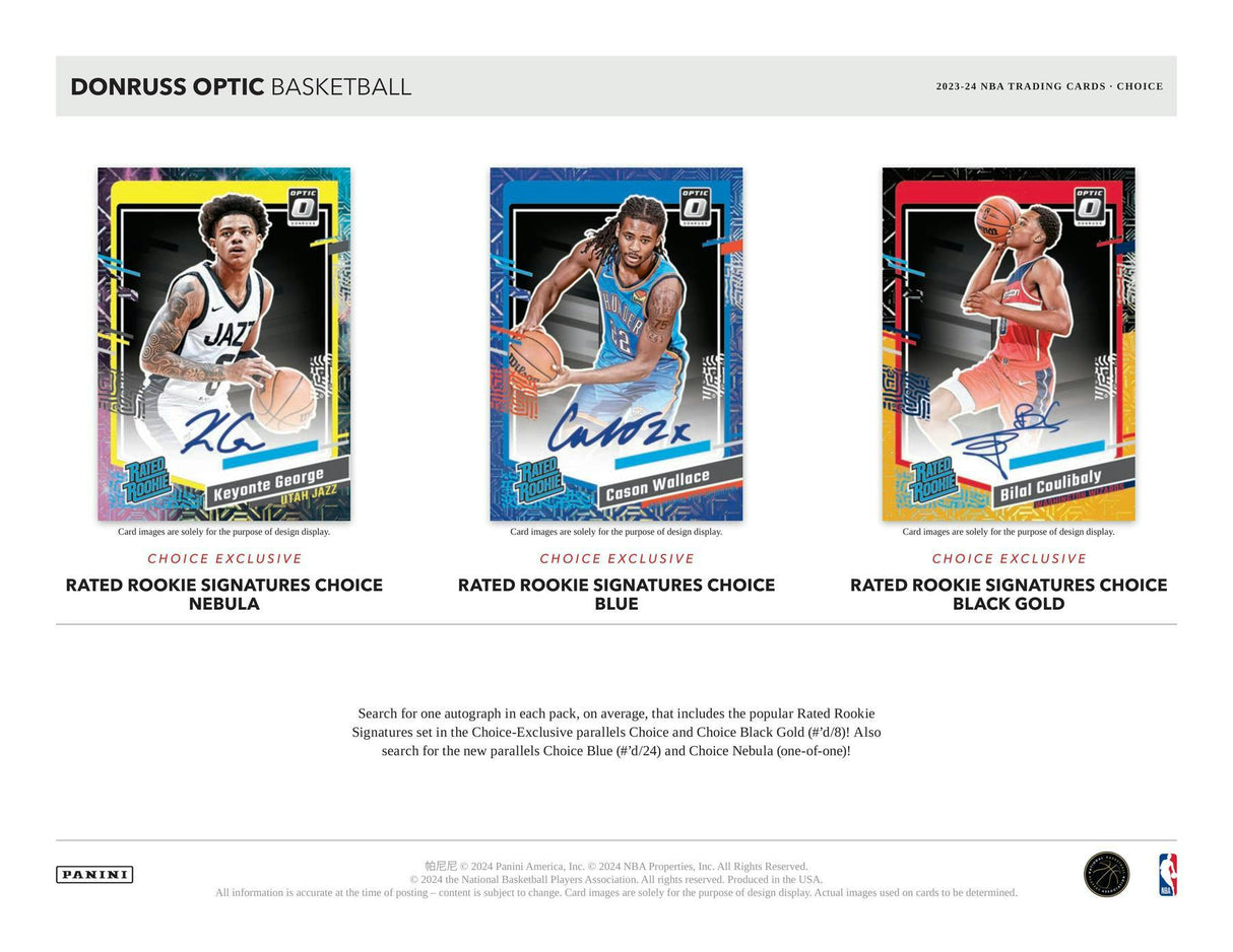 Panini Donruss Optic NBA Basketball 2023/24 - Choice Box