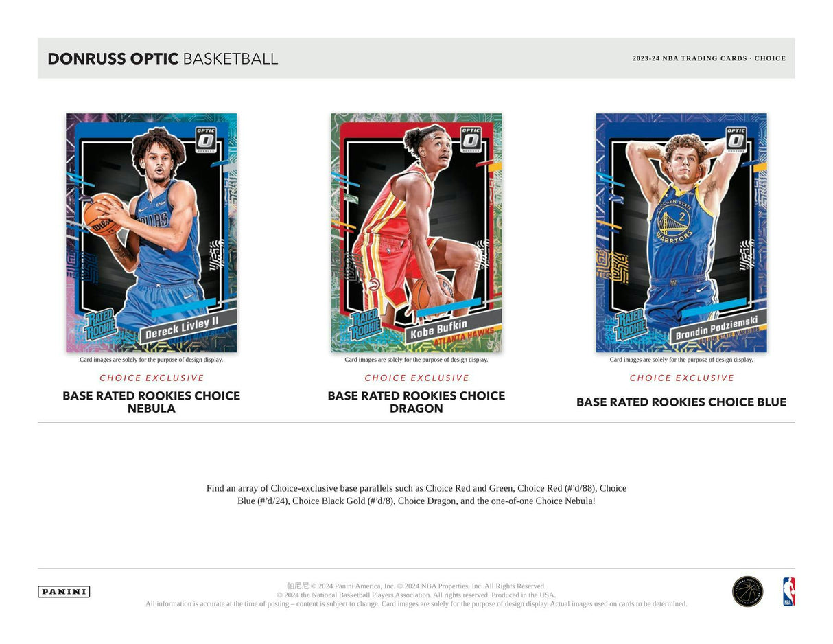 Panini Donruss Optic NBA Basketball 2023/24 - Choice Box