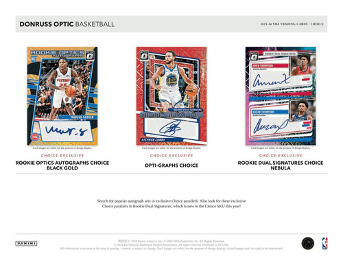 Panini Donruss Optic NBA Basketball 2023/24 - Choice Box