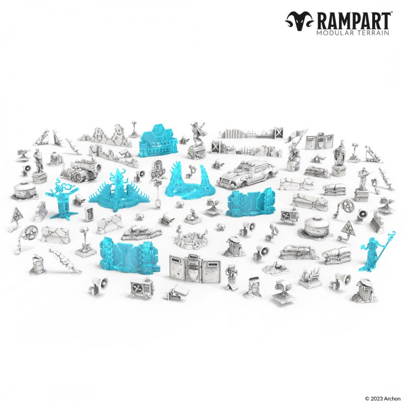 Rampart: Modular Terrain - City Ruins Bits (Eng)