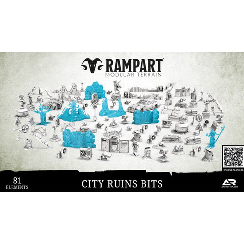 Rampart: Modular Terrain - City Ruins Bits (Eng)