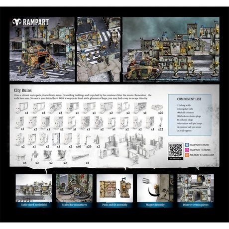 Rampart: Modular Terrain - City Ruins (Eng)