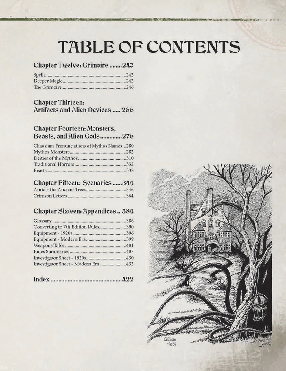 Call of Cthulhu RPG: Keeper Rulebook (Eng)