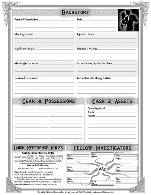 Call of Cthulhu RPG: Keeper Rulebook (Eng)