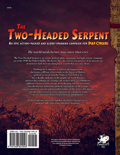 Call of Cthulhu RPG: Two Headed Serpent (Eng)