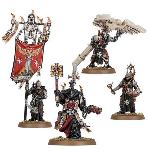 Warhammer 40k: Black Templars - Grimaldus & Retinue